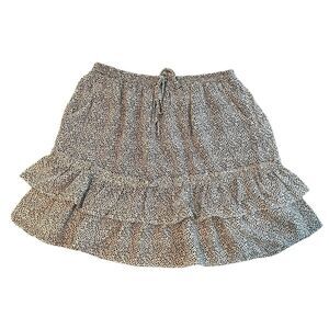 Sienna Sky Skirt Women’s Size M Black White Ruffled​